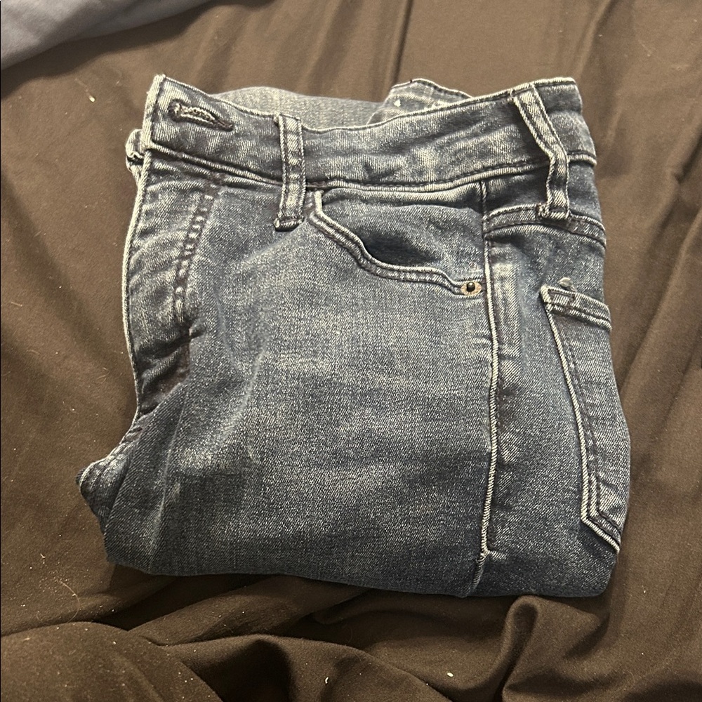 Old Navy Women's Skinny Jeans - Dark Blue